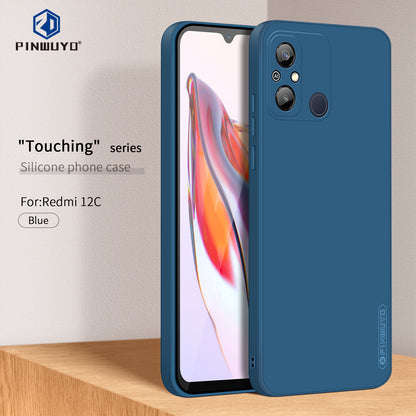Xiaomi Redmi 12C Phone Case - Liquid Silicone TPU Protective Cover with Anti-Scratch, Shockproof Design, Fingerprint Resistant & Soft Grip Feel