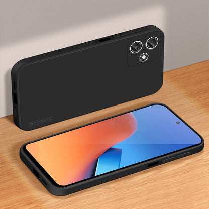 Xiaomi Poco M6 Pro Phone Case - Liquid Silicone TPU Protective Cover with Anti-Scratch, Shockproof Design, Fingerprint Resistant & Soft Grip Feel