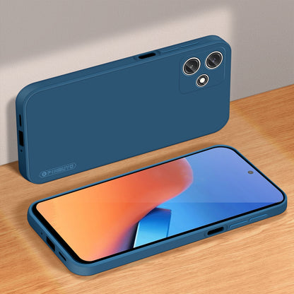 Xiaomi Poco M6 Pro Phone Case - Liquid Silicone TPU Protective Cover with Anti-Scratch, Shockproof Design, Fingerprint Resistant & Soft Grip Feel