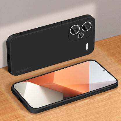 Xiaomi Redmi Note 13 Pro+ Phone Case - Liquid Silicone TPU Protective Cover with Anti-Scratch, Shockproof Design, Fingerprint Resistant & Soft Grip Feel