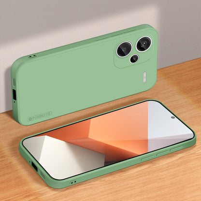 Xiaomi Redmi Note 13 Pro+ Phone Case - Liquid Silicone TPU Protective Cover with Anti-Scratch, Shockproof Design, Fingerprint Resistant & Soft Grip Feel