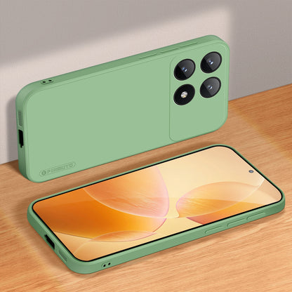Xiaomi Redmi K70E Phone Case - Liquid Silicone TPU Protective Cover with Anti-Scratch, Shockproof Design, Fingerprint Resistant & Soft Grip Feel