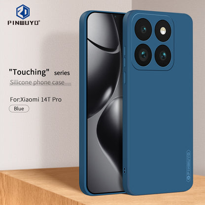 Xiaomi 14T Pro Phone Case - Liquid Silicone TPU Protective Cover with Anti-Scratch, Shockproof Design, Fingerprint Resistant & Soft Grip Feel