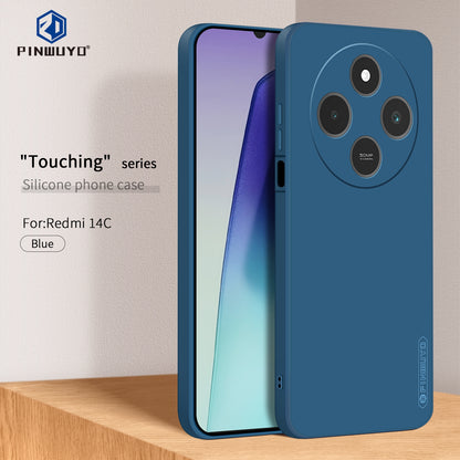 Xiaomi Redmi 14C 4G Phone Case - Liquid Silicone TPU Protective Cover with Anti-Scratch, Shockproof Design, Fingerprint Resistant & Soft Grip Feel