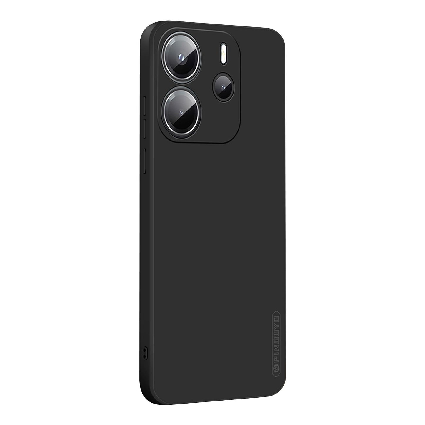 For Redmi Note 14 4G 163.25mm Phone Case - Liquid Silicone TPU Protective Cover with Anti-Scratch, Shockproof Design, Fingerprint Resistant & Soft Grip Feel