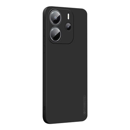 For Redmi Note 14 4G 163.25mm Phone Case - Liquid Silicone TPU Protective Cover with Anti-Scratch, Shockproof Design, Fingerprint Resistant & Soft Grip Feel