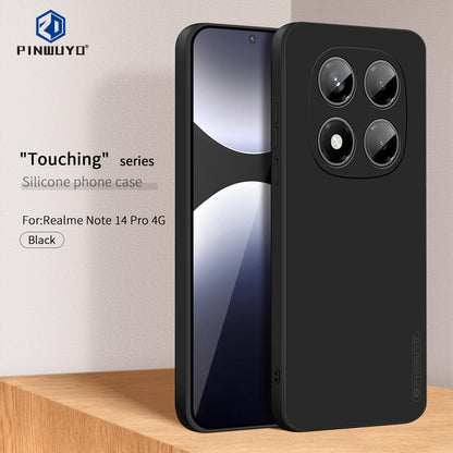 Xiaomi Redmi Note 14 Pro 4G Phone Case - Liquid Silicone TPU Protective Cover with Anti-Scratch, Shockproof Design, Fingerprint Resistant & Soft Grip Feel