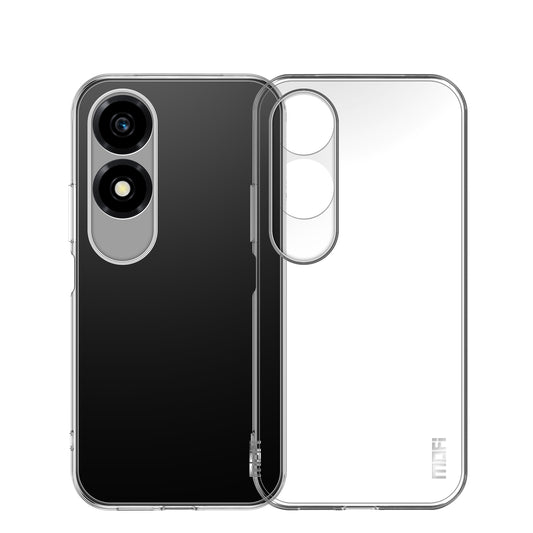 Honor X5 Plus Clear TPU Case - Ultra-Thin, Shockproof, Anti-Yellowing Transparent Soft Protective Cover with Precise Cutouts, Scratch Resistance & Lightweight Design