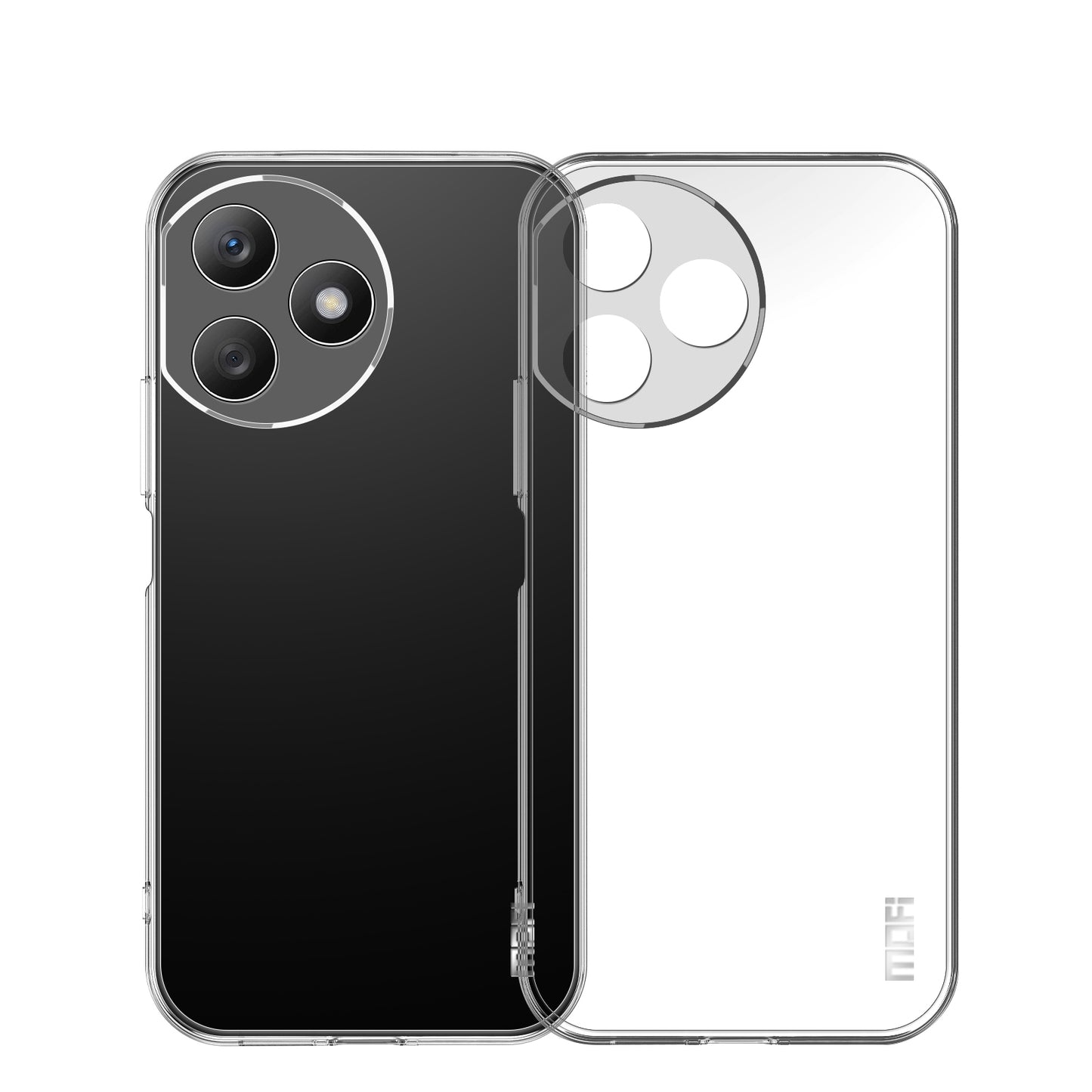 Honor X50i Pro/X50i+ Clear TPU Case - Ultra-Thin, Shockproof, Anti-Yellowing Transparent Soft Protective Cover with Precise Cutouts, Scratch Resistance & Lightweight Design