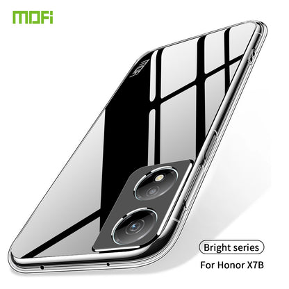 Honor X7b Clear TPU Case - Ultra-Thin, Shockproof, Anti-Yellowing Transparent Soft Protective Cover with Precise Cutouts, Scratch Resistance & Lightweight Design