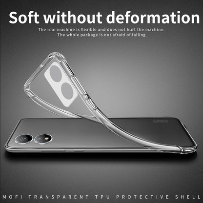 Honor X7b Clear TPU Case - Ultra-Thin, Shockproof, Anti-Yellowing Transparent Soft Protective Cover with Precise Cutouts, Scratch Resistance & Lightweight Design