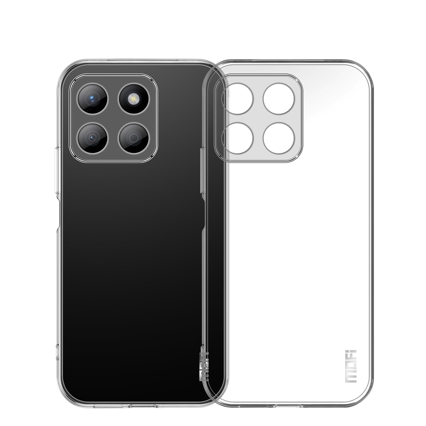 Honor X8b Clear TPU Case - Ultra-Thin, Shockproof, Anti-Yellowing Transparent Soft Protective Cover with Precise Cutouts, Scratch Resistance & Lightweight Design