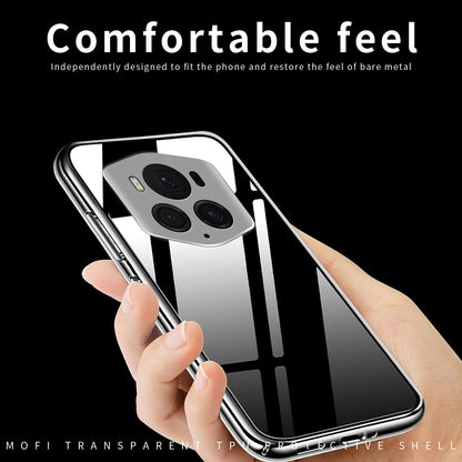 Honor Magic6 RSR Clear TPU Case - Ultra-Thin, Shockproof, Anti-Yellowing Transparent Soft Protective Cover with Precise Cutouts, Scratch Resistance & Lightweight Design