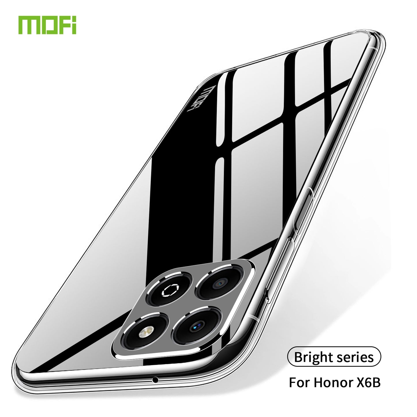 Honor X6b Clear TPU Case - Ultra-Thin, Shockproof, Anti-Yellowing Transparent Soft Protective Cover with Precise Cutouts, Scratch Resistance & Lightweight Design