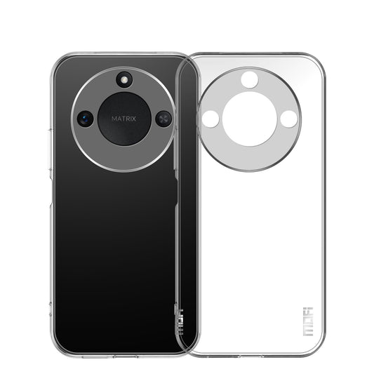 Honor X60 Clear TPU Case - Ultra-Thin, Shockproof, Anti-Yellowing Transparent Soft Protective Cover with Precise Cutouts, Scratch Resistance & Lightweight Design