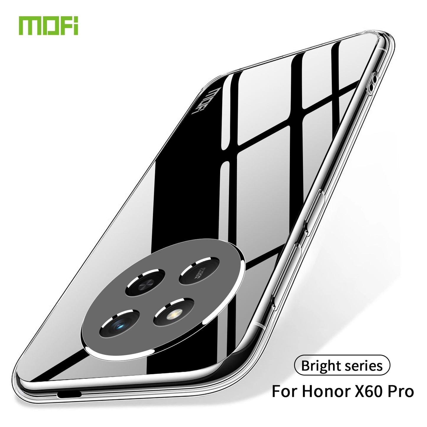 Honor X60 Pro Clear TPU Case - Ultra-Thin, Shockproof, Anti-Yellowing Transparent Soft Protective Cover with Precise Cutouts, Scratch Resistance & Lightweight Design