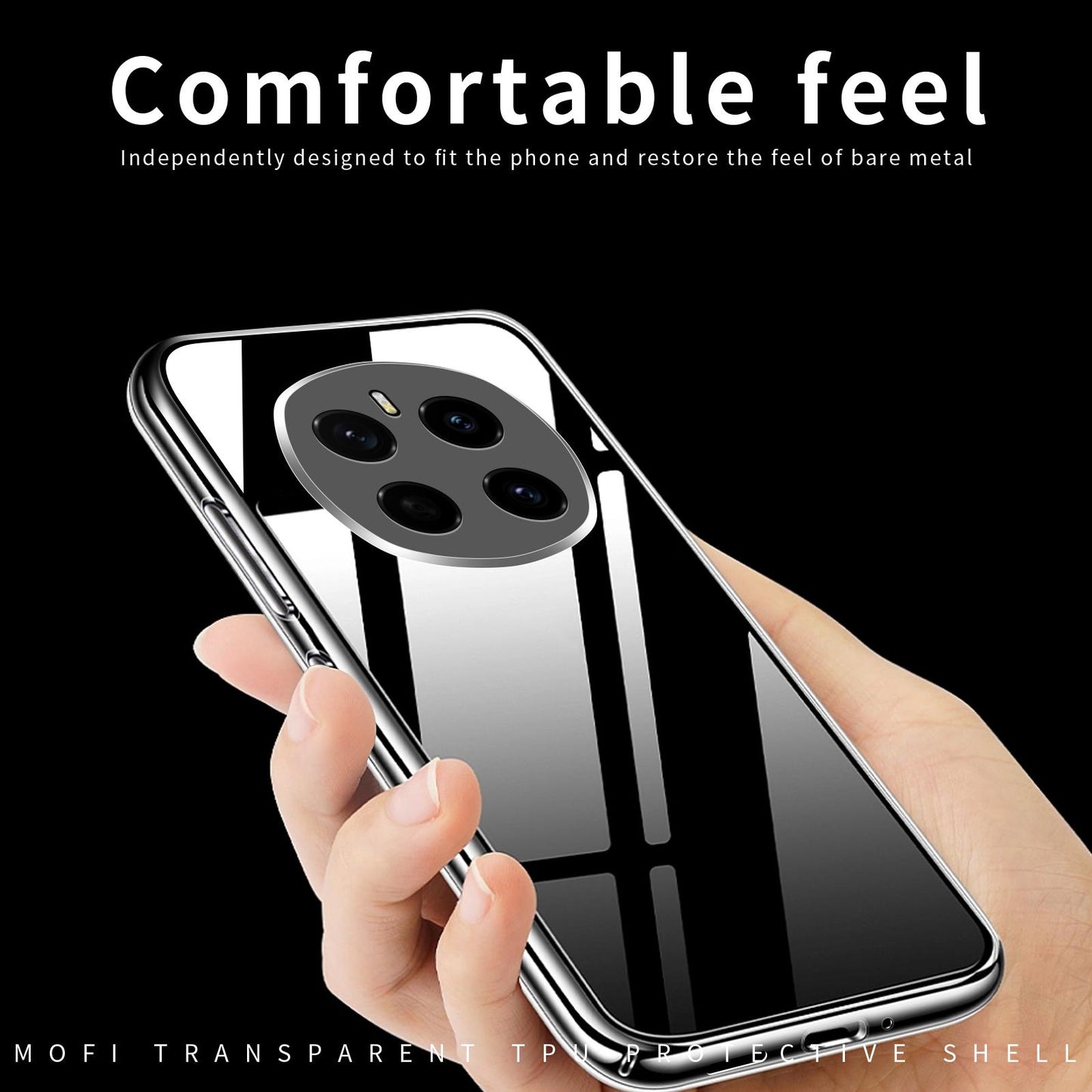 Honor Magic7 Clear TPU Case - Ultra-Thin, Shockproof, Anti-Yellowing Transparent Soft Protective Cover with Precise Cutouts, Scratch Resistance & Lightweight Design