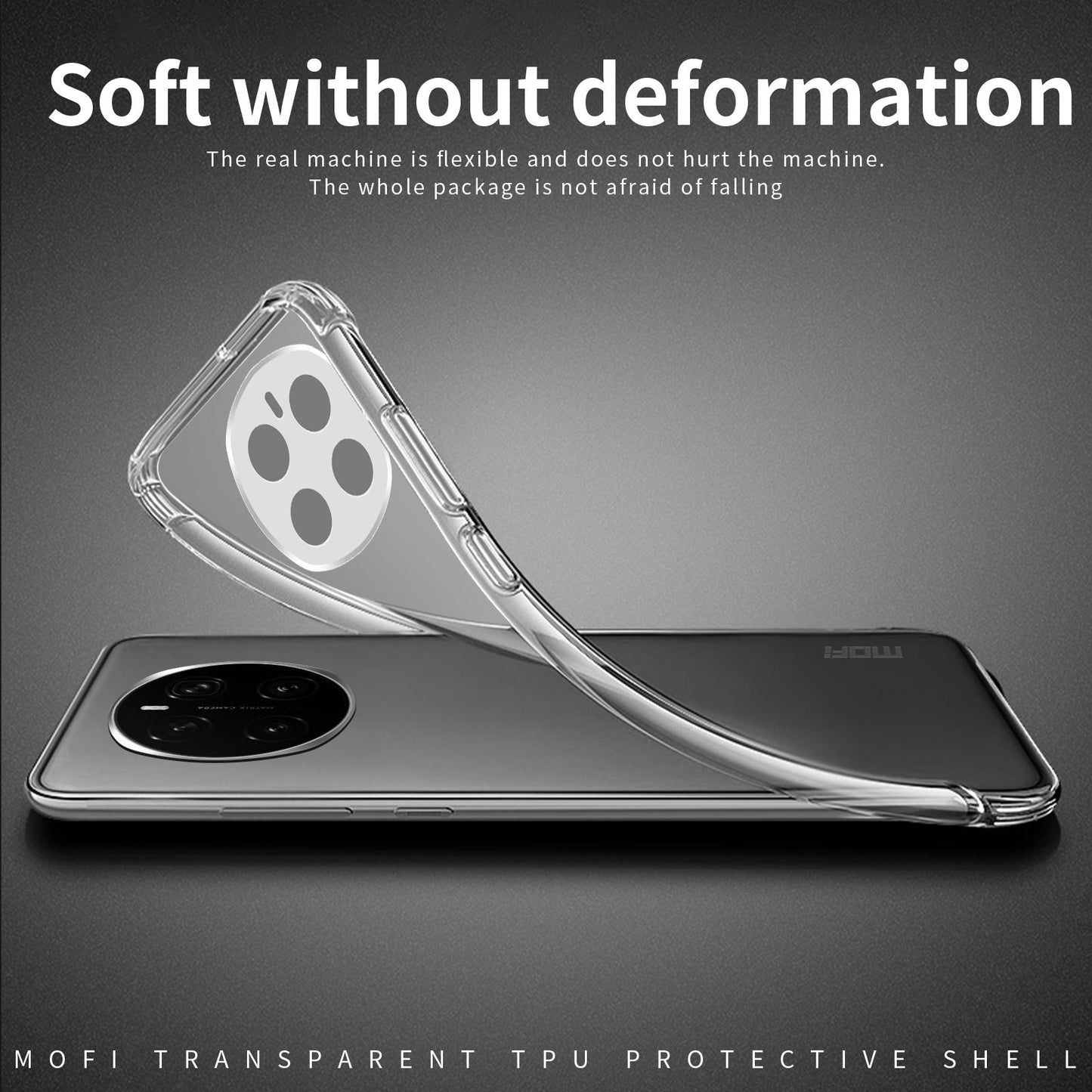 Honor Magic7 Clear TPU Case - Ultra-Thin, Shockproof, Anti-Yellowing Transparent Soft Protective Cover with Precise Cutouts, Scratch Resistance & Lightweight Design