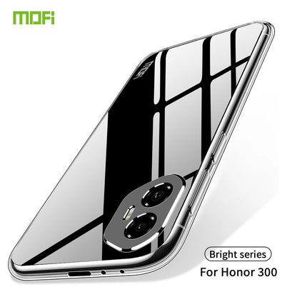 Honor 300 Clear TPU Case - Ultra-Thin, Shockproof, Anti-Yellowing Transparent Soft Protective Cover with Precise Cutouts, Scratch Resistance & Lightweight Design