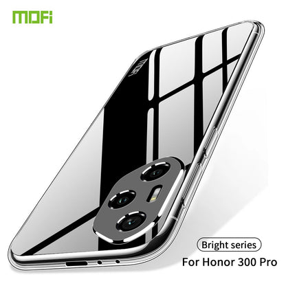 Honor 300 Pro Clear TPU Case - Ultra-Thin, Shockproof, Anti-Yellowing Transparent Soft Protective Cover with Precise Cutouts, Scratch Resistance & Lightweight Design
