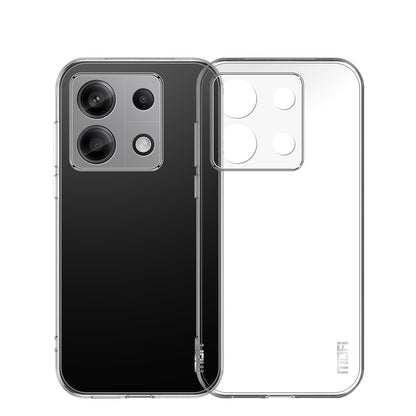 Xiaomi Redmi Note 13 Pro 4G Clear TPU Case - Ultra-Thin, Shockproof, Anti-Yellowing Transparent Soft Protective Cover with Precise Cutouts, Scratch Resistance & Lightweight Design