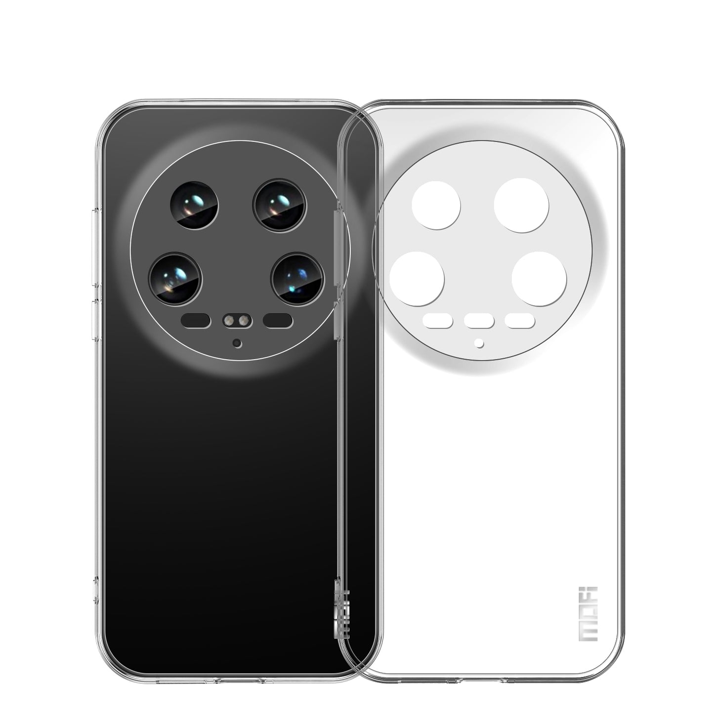 Xiaomi 14 Ultra Clear TPU Case - Ultra-Thin, Shockproof, Anti-Yellowing Transparent Soft Protective Cover with Precise Cutouts, Scratch Resistance & Lightweight Design