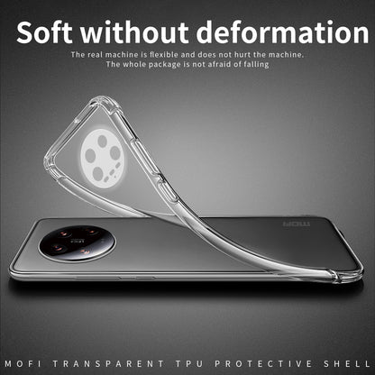 Xiaomi 14 Ultra Clear TPU Case - Ultra-Thin, Shockproof, Anti-Yellowing Transparent Soft Protective Cover with Precise Cutouts, Scratch Resistance & Lightweight Design