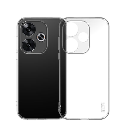 Xiaomi Redmi Turbo 3 Clear TPU Case - Ultra-Thin, Shockproof, Anti-Yellowing Transparent Soft Protective Cover with Precise Cutouts, Scratch Resistance & Lightweight Design