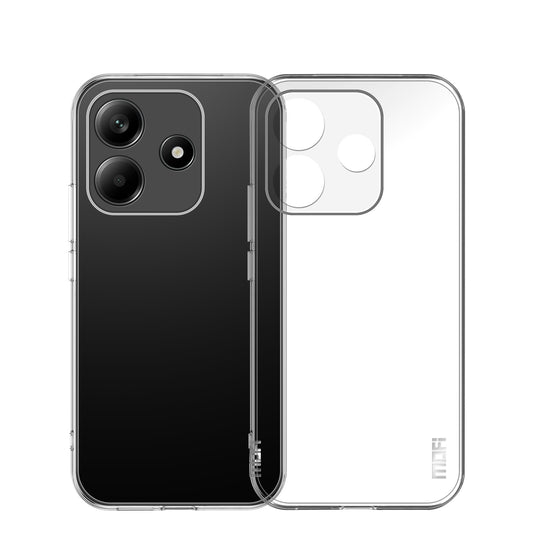 Xiaomi Redmi Note 14 5G Clear TPU Case - Ultra-Thin, Shockproof, Anti-Yellowing Transparent Soft Protective Cover with Precise Cutouts, Scratch Resistance & Lightweight Design