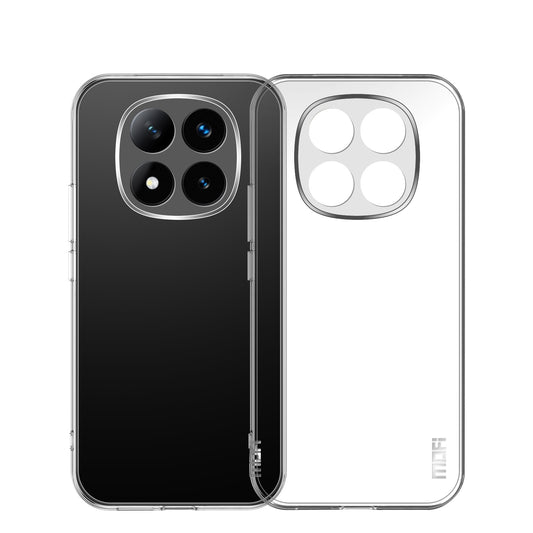 Xiaomi Redmi Note 14 Pro 5G Clear TPU Case - Ultra-Thin, Shockproof, Anti-Yellowing Transparent Soft Protective Cover with Precise Cutouts, Scratch Resistance & Lightweight Design