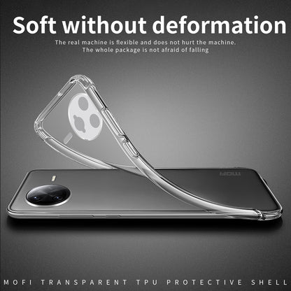 Xiaomi Redmi K80 Pro Clear TPU Case - Ultra-Thin, Shockproof, Anti-Yellowing Transparent Soft Protective Cover with Precise Cutouts, Scratch Resistance & Lightweight Design