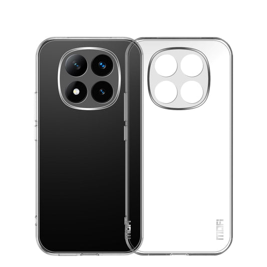 Redmi Note 14 Pro 4G Clear TPU Case - Ultra-Thin, Shockproof, Anti-Yellowing Transparent Soft Protective Cover with Precise Cutouts, Scratch Resistance & Lightweight Design