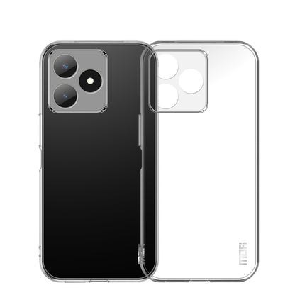 Realme C53 Clear TPU Case - Ultra-Thin, Shockproof, Anti-Yellowing Transparent Soft Protective Cover with Precise Cutouts, Scratch Resistance & Lightweight Design