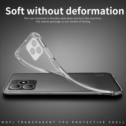 Realme Narzo N53 Clear TPU Case - Ultra-Thin, Shockproof, Anti-Yellowing Transparent Soft Protective Cover with Precise Cutouts, Scratch Resistance & Lightweight Design