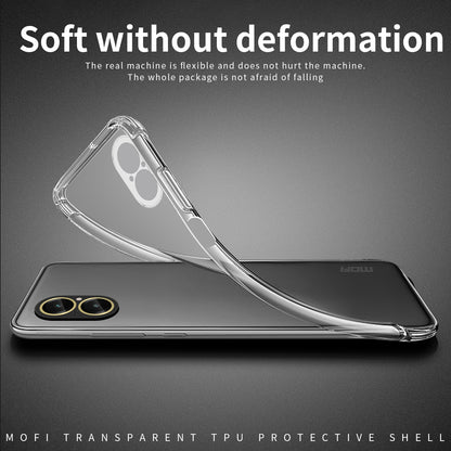 Realme C67 4G Clear TPU Case - Ultra-Thin, Shockproof, Anti-Yellowing Transparent Soft Protective Cover with Precise Cutouts, Scratch Resistance & Lightweight Design