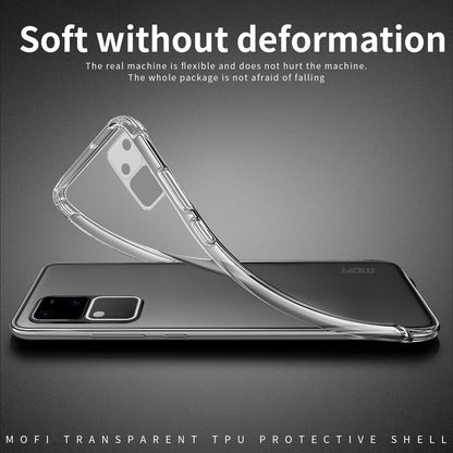 vivo S18 Clear TPU Case - Ultra-Thin, Shockproof, Anti-Yellowing Transparent Soft Protective Cover with Precise Cutouts, Scratch Resistance & Lightweight Design