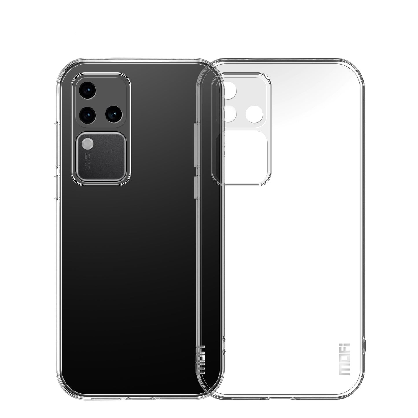 vivo S18 Pro Clear TPU Case - Ultra-Thin, Shockproof, Anti-Yellowing Transparent Soft Protective Cover with Precise Cutouts, Scratch Resistance & Lightweight Design