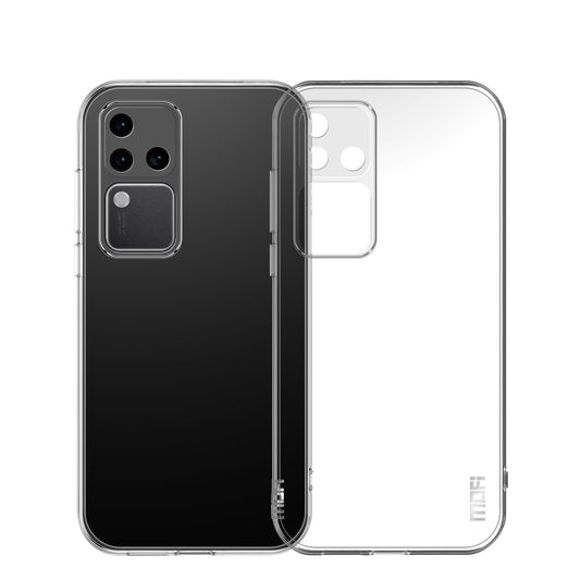vivo S18 Pro Clear TPU Case - Ultra-Thin, Shockproof, Anti-Yellowing Transparent Soft Protective Cover with Precise Cutouts, Scratch Resistance & Lightweight Design