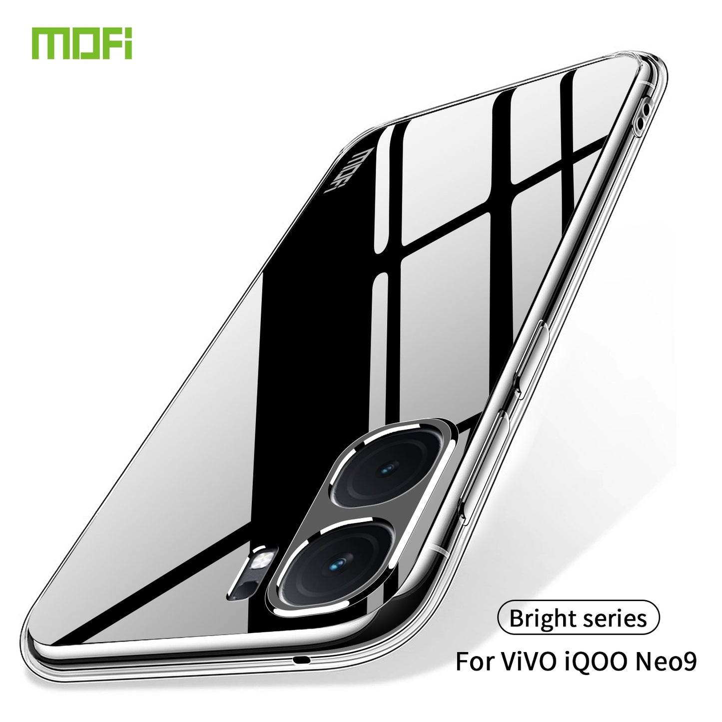 vivo iQOO Neo9/9 Pro Clear TPU Case - Ultra-Thin, Shockproof, Anti-Yellowing Transparent Soft Protective Cover with Precise Cutouts, Scratch Resistance & Lightweight Design