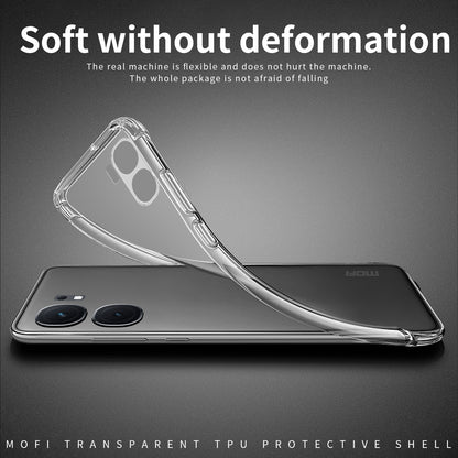vivo iQOO Neo9/9 Pro Clear TPU Case - Ultra-Thin, Shockproof, Anti-Yellowing Transparent Soft Protective Cover with Precise Cutouts, Scratch Resistance & Lightweight Design