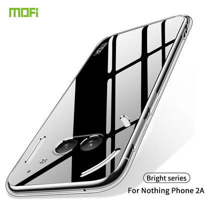 Nothing Phone 2a Clear TPU Case - Ultra-Thin, Shockproof, Anti-Yellowing Transparent Soft Protective Cover with Precise Cutouts, Scratch Resistance & Lightweight Design