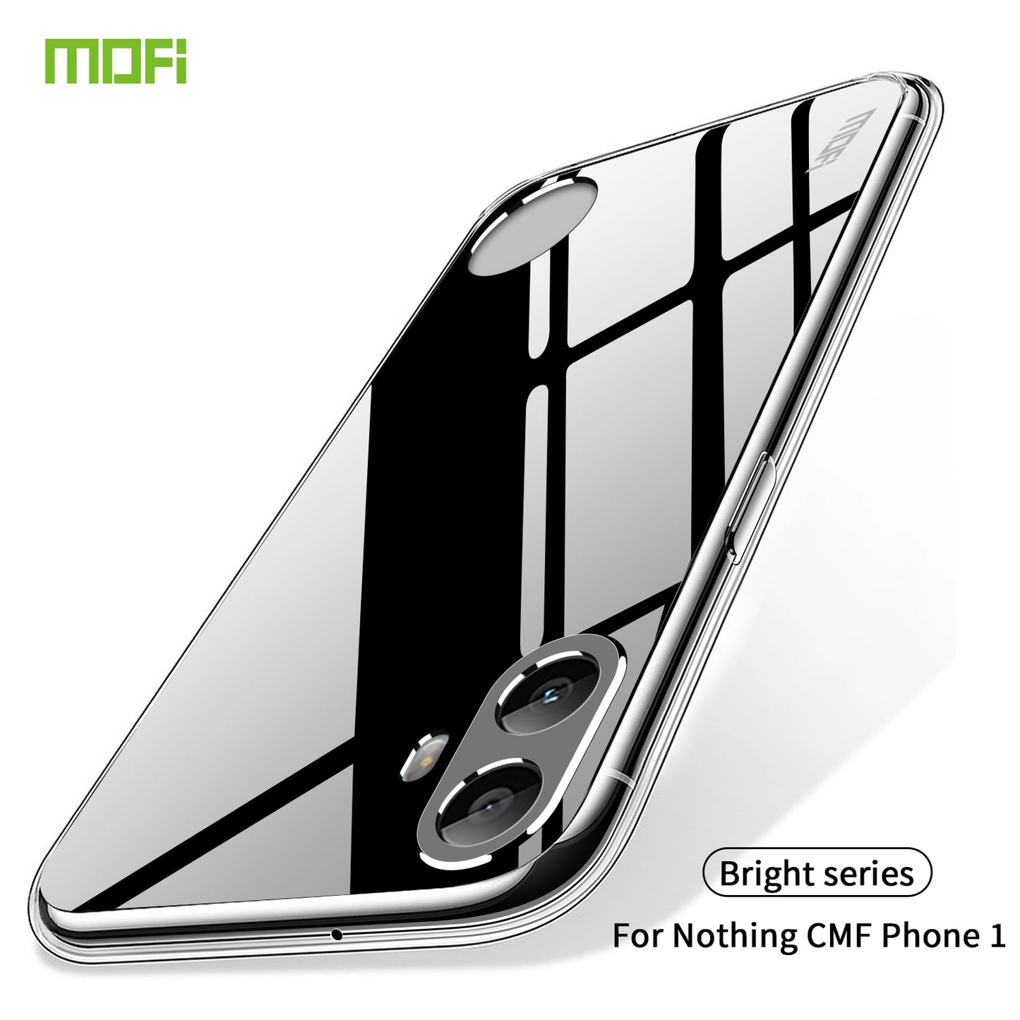 Nothing CMF Phone 1 Clear TPU Case - Ultra-Thin, Shockproof, Anti-Yellowing Transparent Soft Protective Cover with Precise Cutouts, Scratch Resistance & Lightweight Design