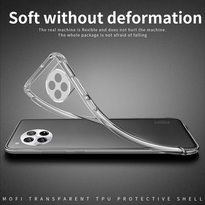 OnePlus Ace 3 Clear TPU Case - Ultra-Thin, Shockproof, Anti-Yellowing Transparent Soft Protective Cover with Precise Cutouts, Scratch Resistance & Lightweight Design