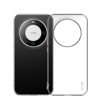 Huawei Mate 60 Pro Clear TPU Case - Ultra-Thin, Shockproof, Anti-Yellowing Transparent Soft Protective Cover with Precise Cutouts, Scratch Resistance & Lightweight Design