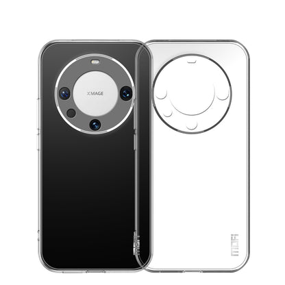 Huawei Mate 60 Pro+ Clear TPU Case - Ultra-Thin, Shockproof, Anti-Yellowing Transparent Soft Protective Cover with Precise Cutouts, Scratch Resistance & Lightweight Design