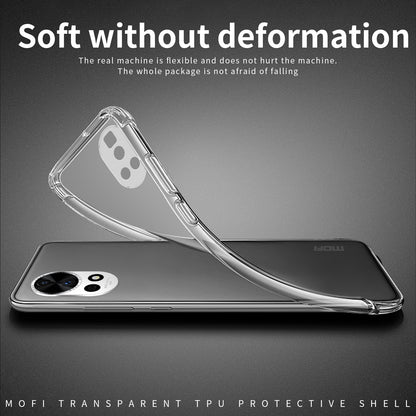 Huawei nova 12 Pro Clear TPU Case - Ultra-Thin, Shockproof, Anti-Yellowing Transparent Soft Protective Cover with Precise Cutouts, Scratch Resistance & Lightweight Design