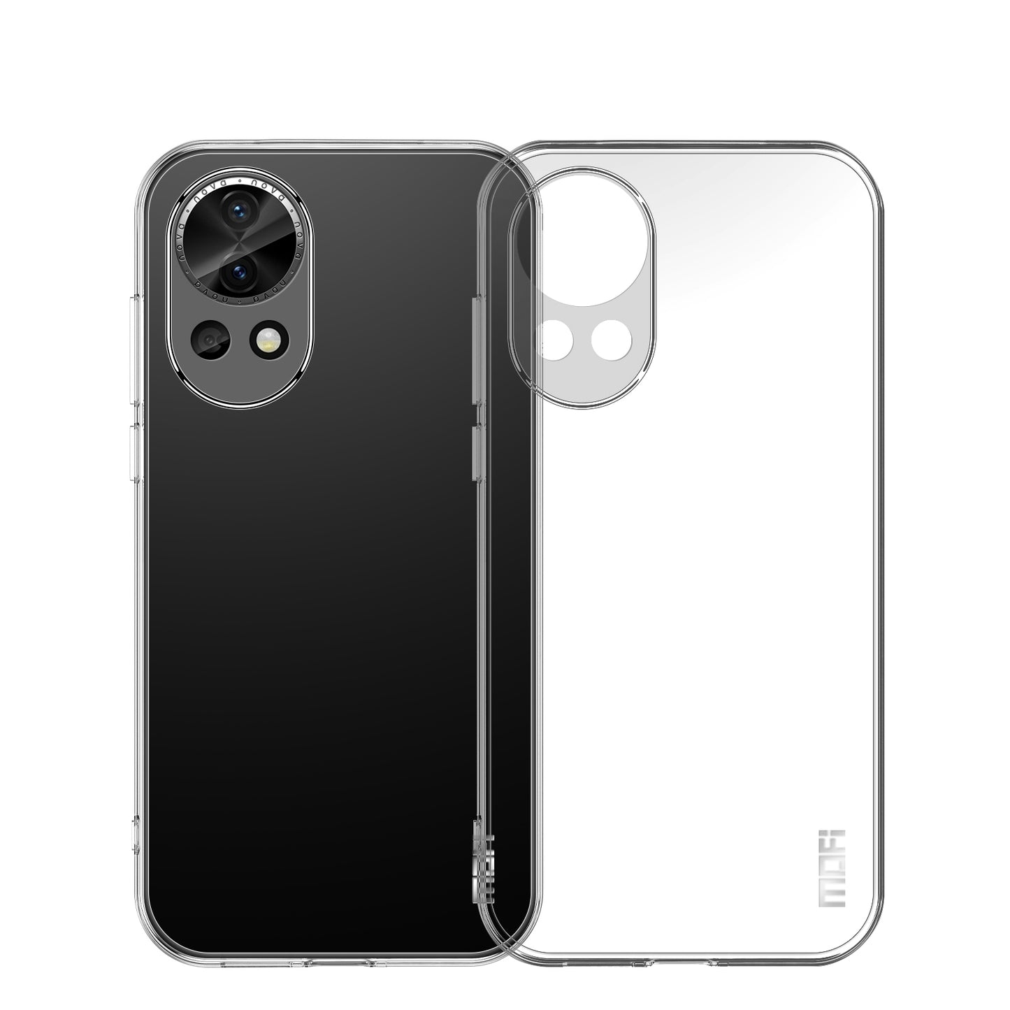 Huawei nova 12 Clear TPU Case - Ultra-Thin, Shockproof, Anti-Yellowing Transparent Soft Protective Cover with Precise Cutouts, Scratch Resistance & Lightweight Design