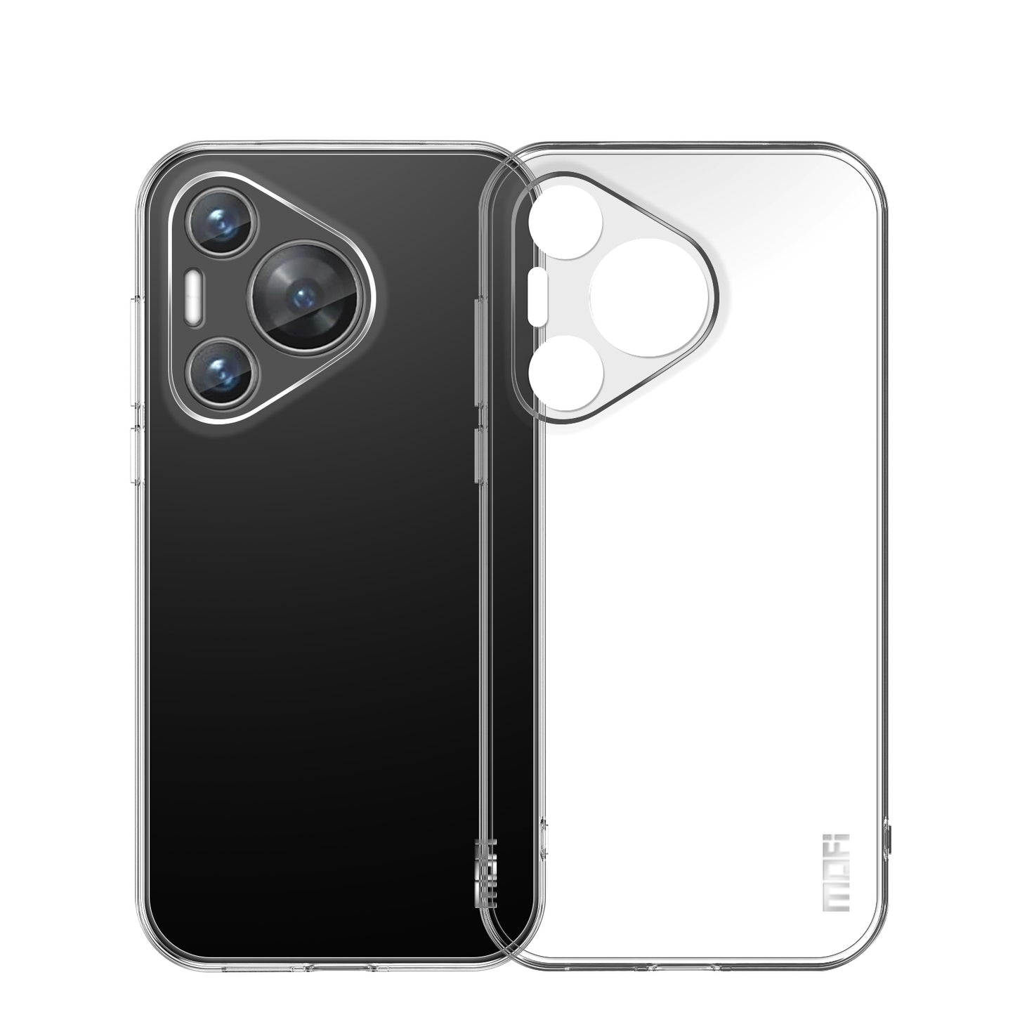 Huawei Pura 70 Pro Clear TPU Case - Ultra-Thin, Shockproof, Anti-Yellowing Transparent Soft Protective Cover with Precise Cutouts, Scratch Resistance & Lightweight Design