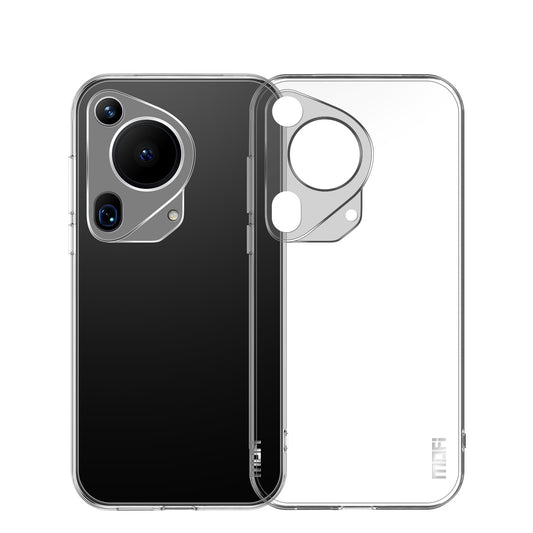 Huawei Pura 70 Ultra Clear TPU Case - Ultra-Thin, Shockproof, Anti-Yellowing Transparent Soft Protective Cover with Precise Cutouts, Scratch Resistance & Lightweight Design