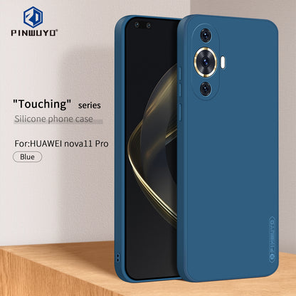 Huawei nova 11 Pro Phone Case - Liquid Silicone TPU Protective Cover with Anti-Scratch, Shockproof Design, Fingerprint Resistant & Soft Grip Feel